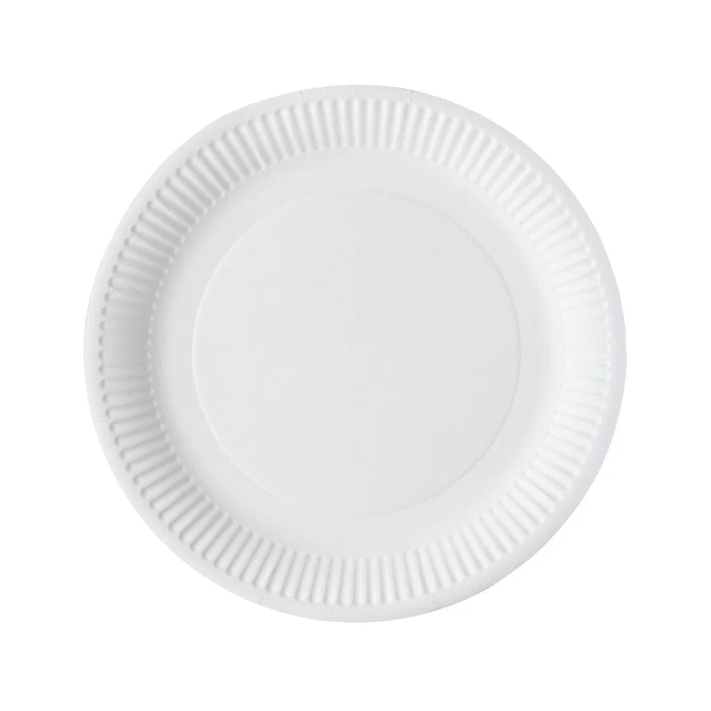 White Greenspirit Paper Plates