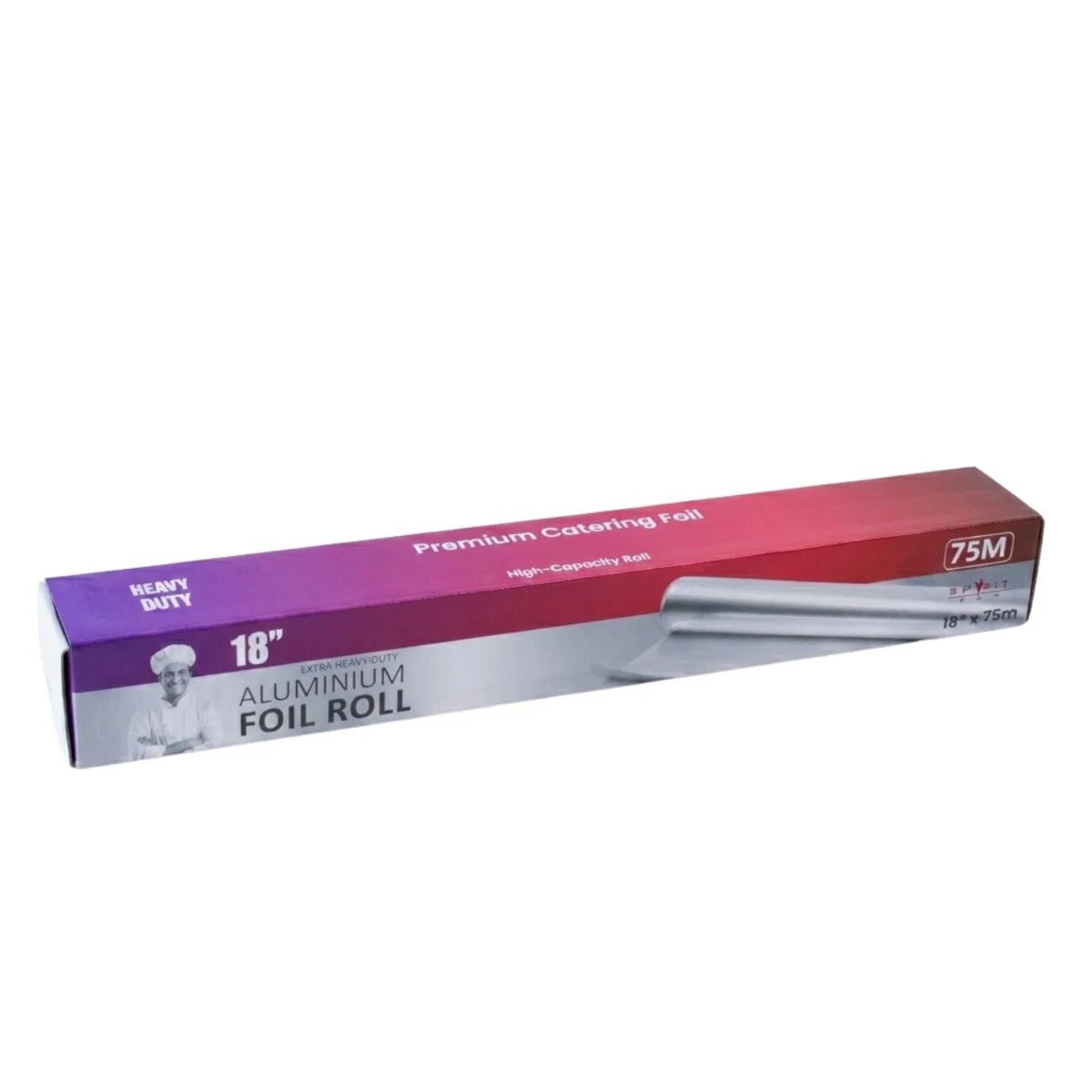 18" Heavy duty catering foil 75m (6)