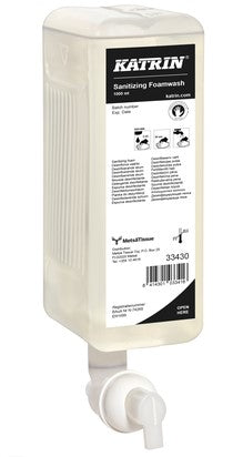 Katrin Sanitizing Foam Wash 1000ml x 6
