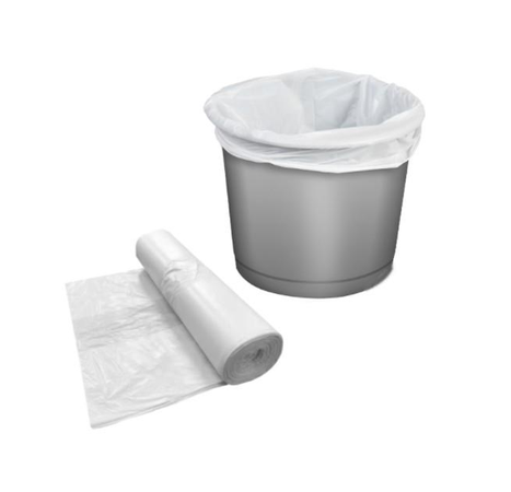 Swing Bin Liner White HD (12x23x30)