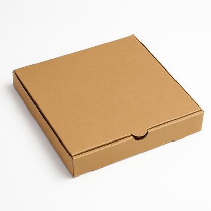 Kraft corrugated pizza box