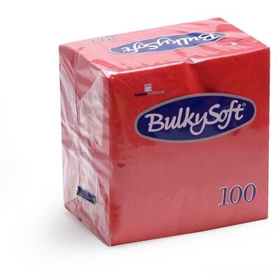 Bulkysoft 33x33cm 2ply 4fold Lunch Napkins (20x100)