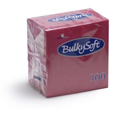 Bulkysoft 33x33cm 2ply 4fold Lunch Napkins (20x100)