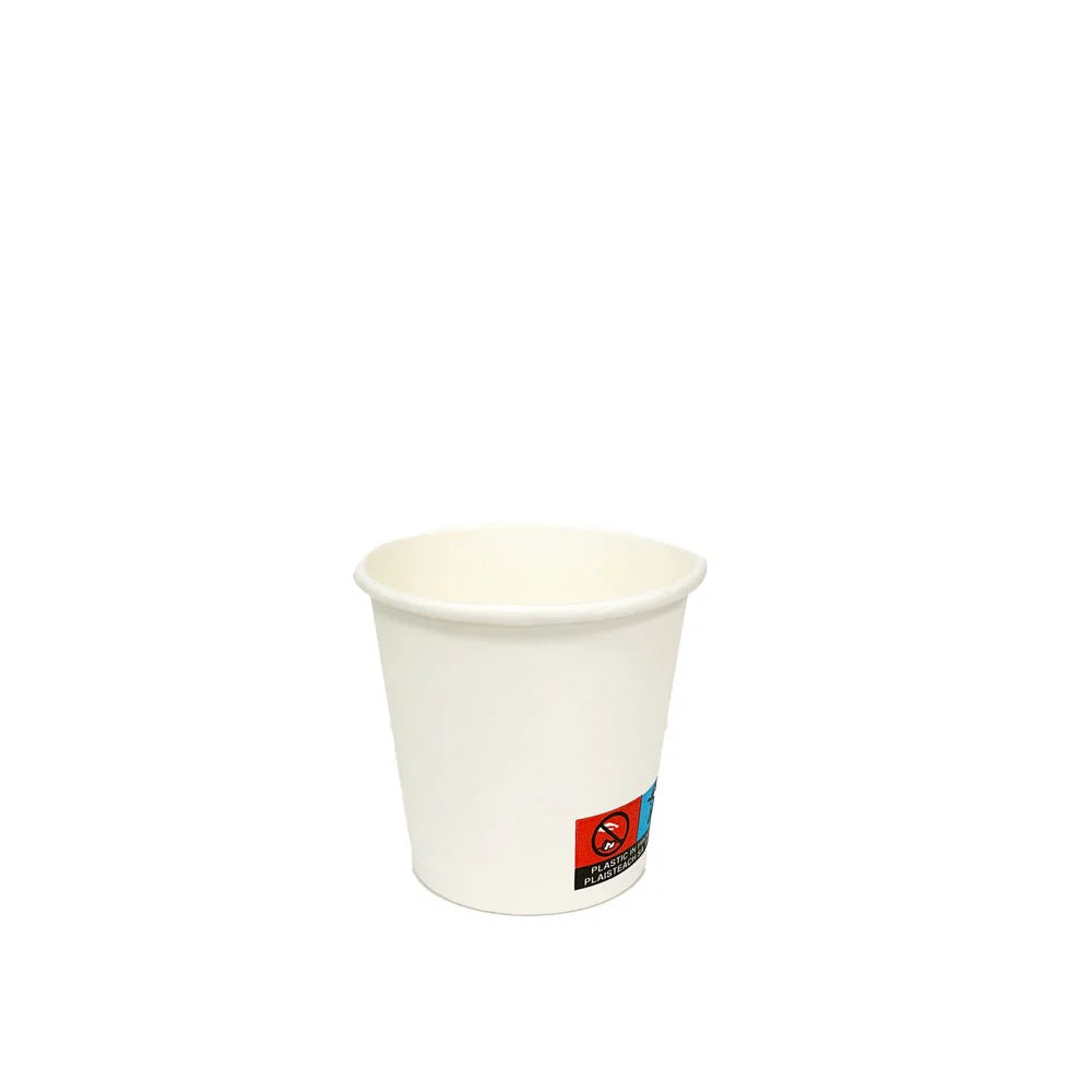 White PE SW Hot Cups (20x50)