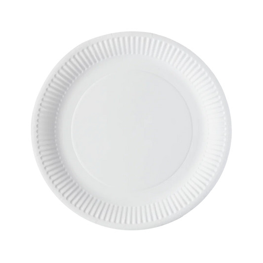 White Greenspirit Paper Plates