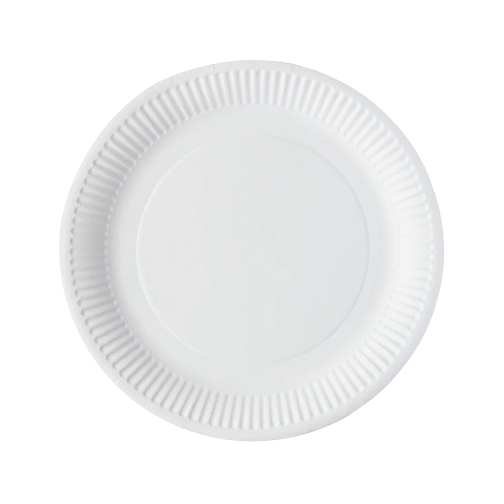 White Greenspirit Paper Plates