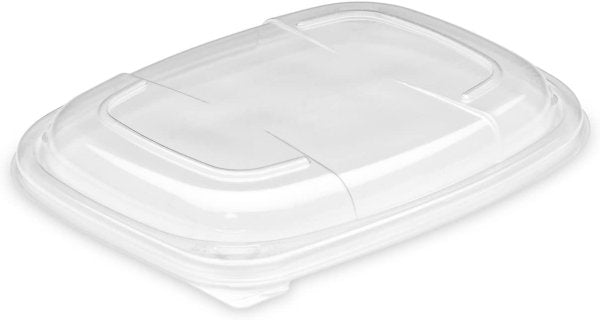 Lids for 34oz Black Compartment Microwaveable Containers