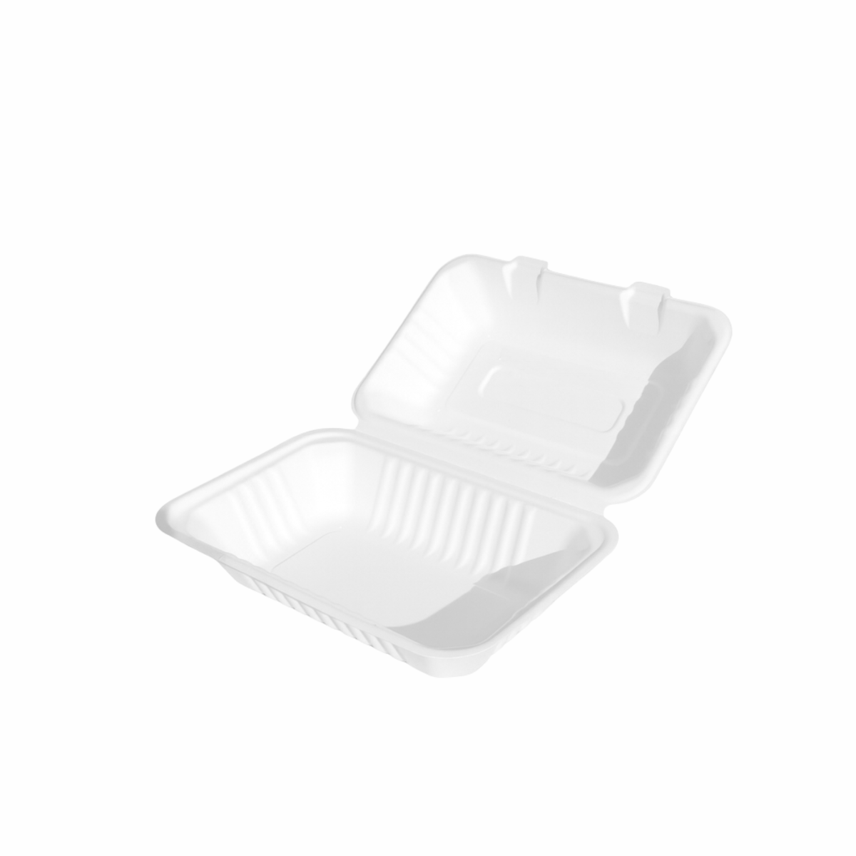Bagasse Rectangle Meal Box PFAS FREE