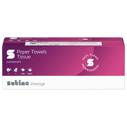 2ply Satino Prestige Zfold Hand Towel Eco (15x200)