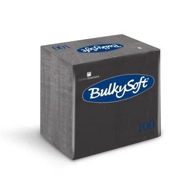 BulkySoft 40x40cm Cream 2ply 4 Fold Dinner Napkin (20x100)