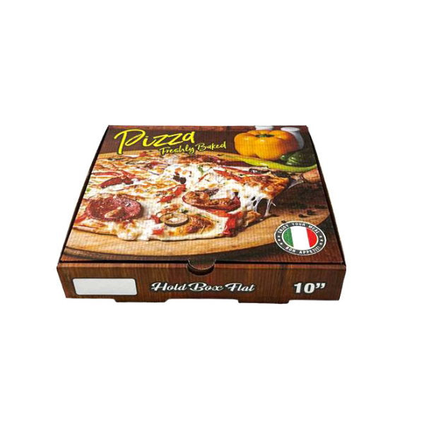 Kraft corrugated pizza box