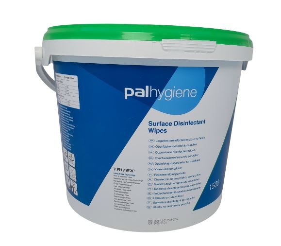 PAL TX Surface Disinfectant Wipes x 1500