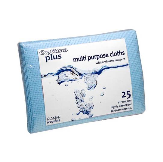 OPTIMA PLUS SUPER ABSORBENT ANTI-BACTERIAL CLOTHS
