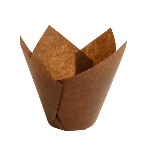 Brown Tulip Muffin Cases (10x200)