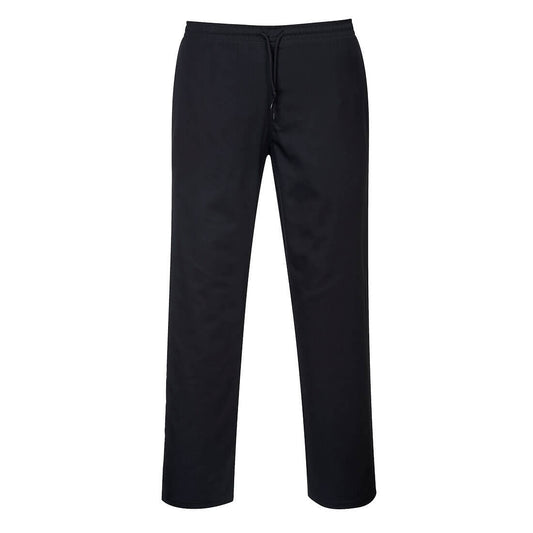 Black chef's trousers