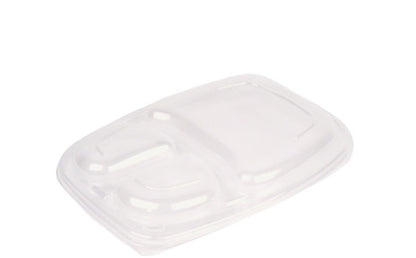 Lids for 34oz Black Compartment Microwaveable Containers