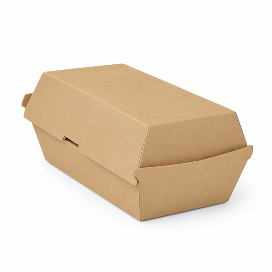 Corrugated Clamshell Burger Boxes