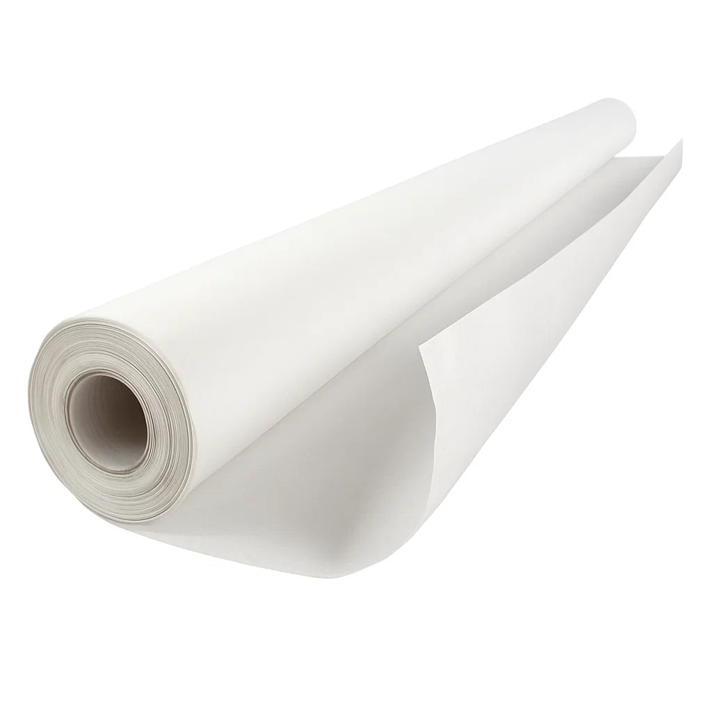 25m Tamask White Banquet Roll (9)