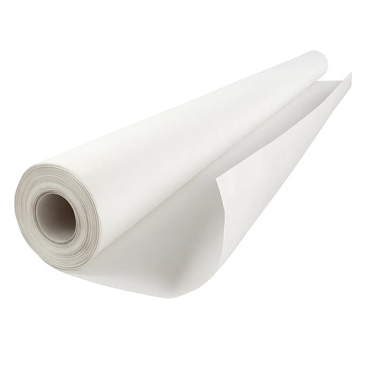 25m Tamask White Banquet Roll (9)