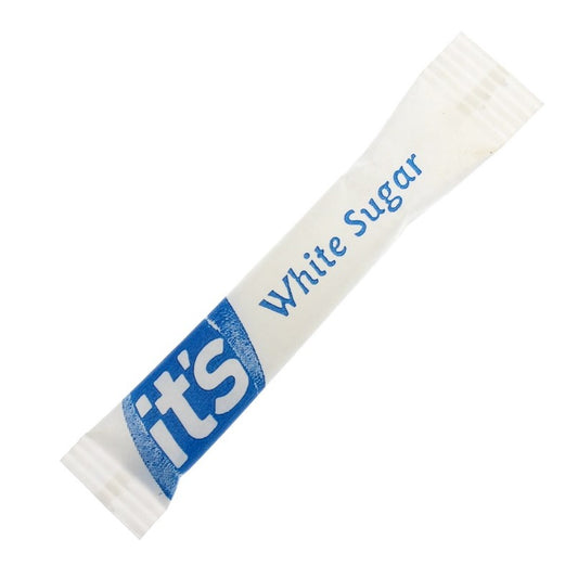 WHITE SUGAR STICKS 2.5g