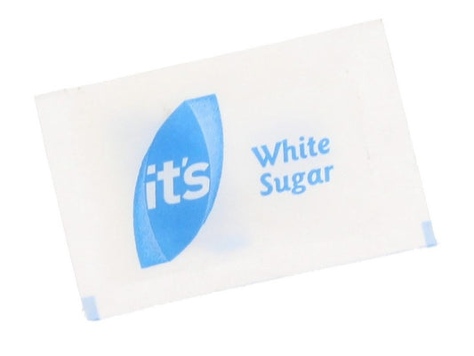 WHITE SUGAR SACHETS 2.5g