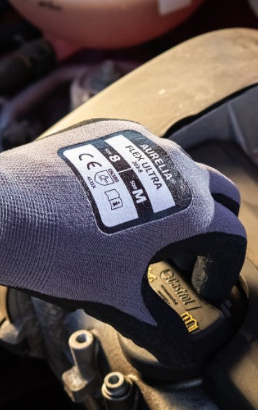 Flex Ultra -Black Nitrile Foam Glove