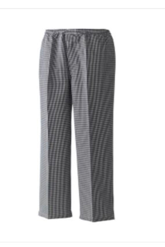 Pull-on chef’s trousers