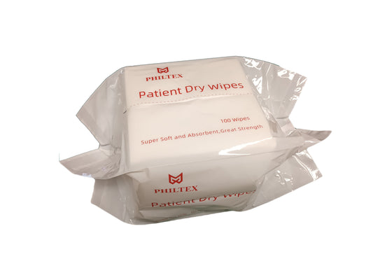 Philtex Patient Dry Wipes Case (18x100pcs)