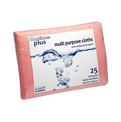 OPTIMA PLUS SUPER ABSORBENT ANTI-BACTERIAL CLOTHS