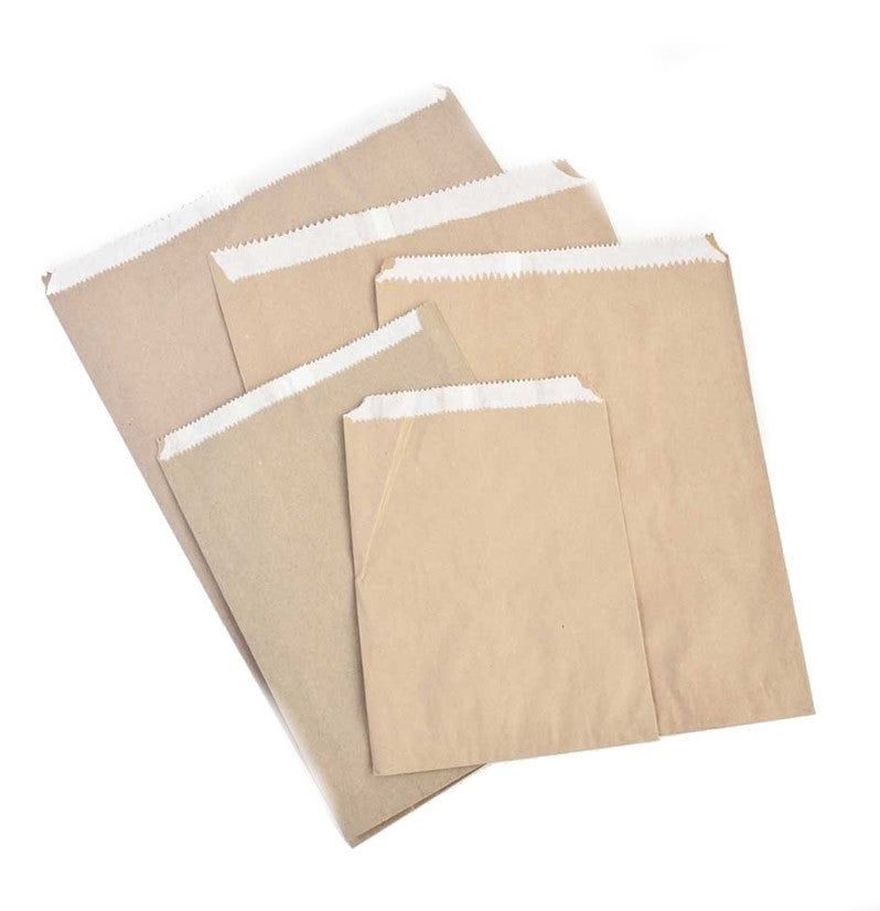 Brown Lined greaseproof bag