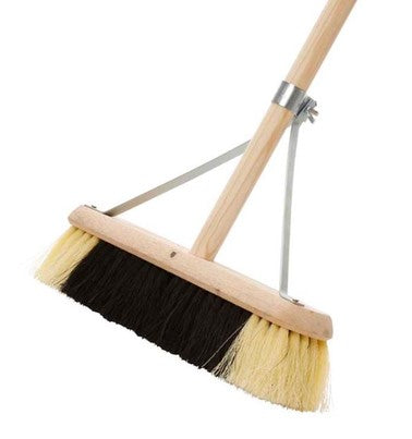 Dosco Brush with Stay Black & White 18"