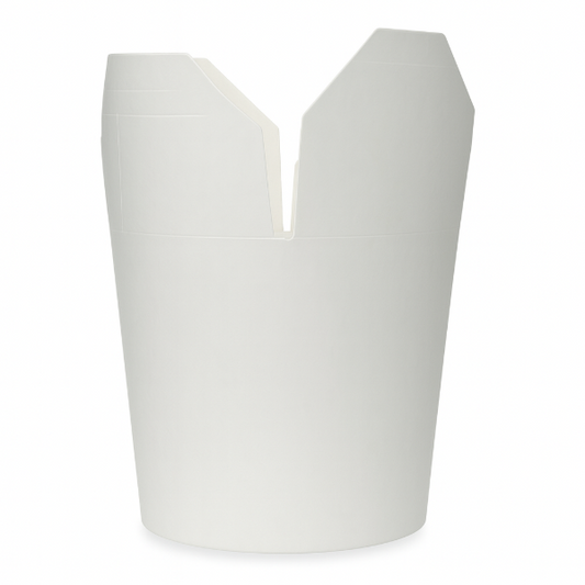 Spiritpak White Noodle Box