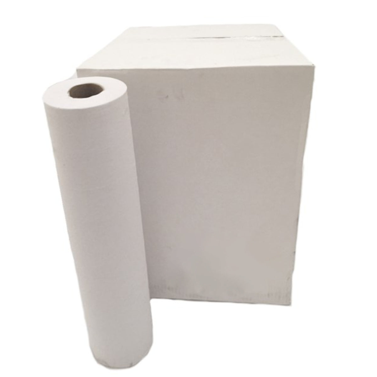 2PLY White 20" Couch Roll