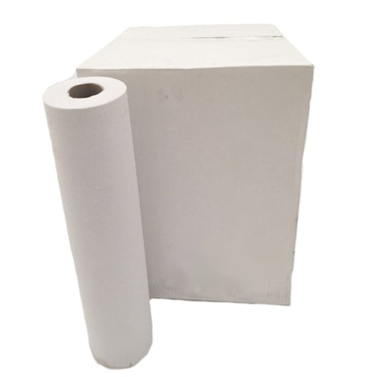 2PLY White 10" Couch Roll