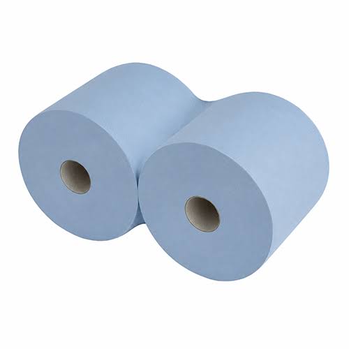 2ply Industrial roll Blue (Copy)