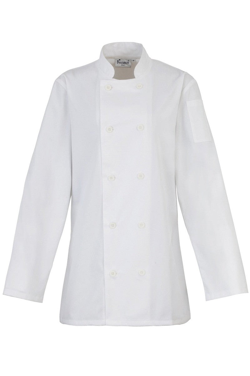 Women's long sleeve chef's jacket