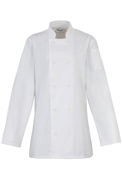 Women's long sleeve chef's jacket