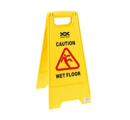 24" Wet Floor Sign