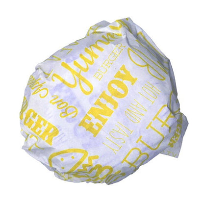 Compostable Burger Wrap 25x33cm (1000)